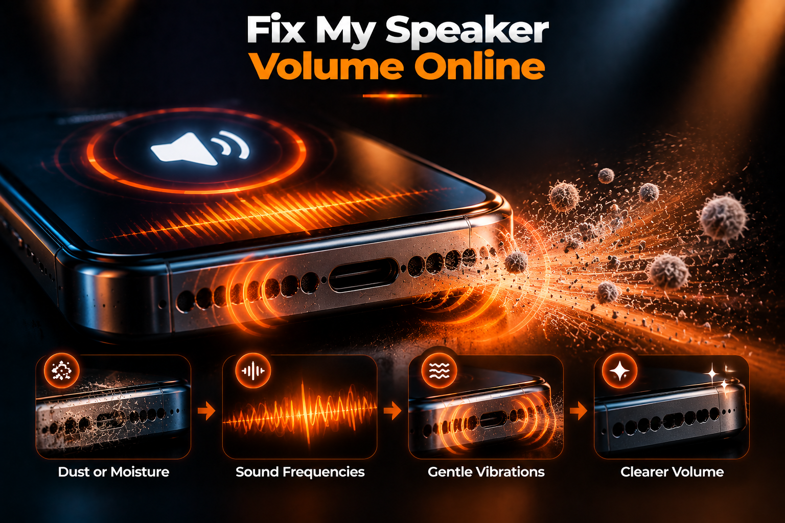 Fix my speaker volume settings check on a phone with low sound