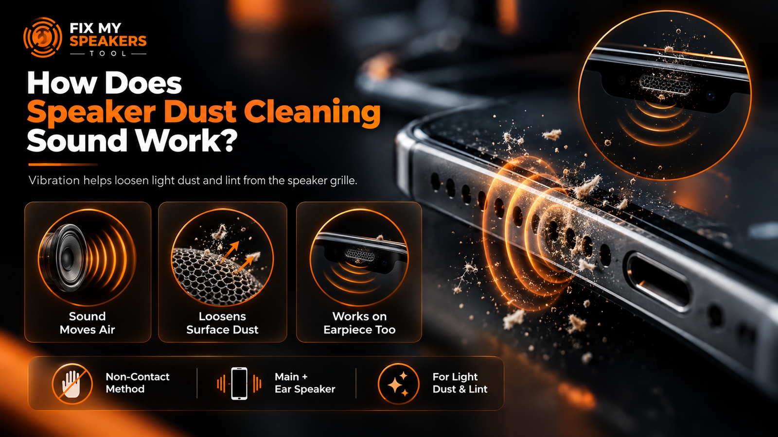 Fix My Speaker Dust